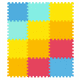 thumbnail image 2 of Alfombra Goma EVA   60x60 cm Infantil 12 Piezas de Colores, 2 of 4