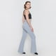thumbnail image 4 of Calza Mujer Deportiva Flare Pretina Gris Melange Corona, 4 of 5