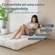 thumbnail image 3 of Silla Sofá Cama 155x81cm Puff Plegable Acolchada Hogar, 3 of 4