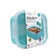 thumbnail image 1 of Contenedor Bento de Vidrio Con Funda De Silicona Azul 740 ml, 1 of 3