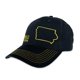 thumbnail image 2 of Sombrero John Deere Build State Pride de sarga integral negro/gris Iowa, 2 of 3