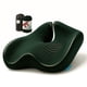 thumbnail image 1 of Cojín ortopédico para el coxis SitCushion XL, espuma viscoelástica, verde, 1 of 9
