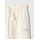 thumbnail image 2 of Pantalones GAP para niñas con logo Ivory Frost, talla L, 2 of 2