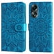 thumbnail image 5 of Funda tipo cartera FOXDOCK para OPPO A58 4G , diseño girasol en relieve, cuero PU, cierre magnético, soporte y tarjetero, 5 of 5