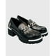thumbnail image 3 of Mocasin para mujer con taco y cadena Negro, 3 of 4