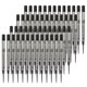 thumbnail image 1 of Recargas de gel Monteverde 0,5 mm negro, paquete de 50, estilo Parker, 1 of 5