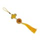 thumbnail image 4 of Nudo chino con bola de golf, casa, coche, casa, adorno, regalo, amarillo, 4 of 5