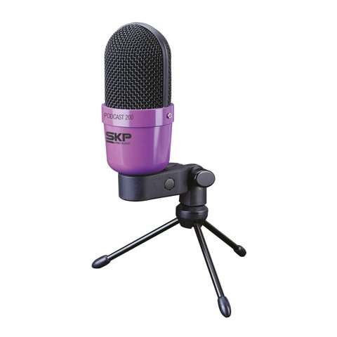 Micrófono De Estudio Skp Podcast 200