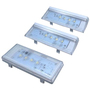 Bothyi - Refrigerador Luces Led 2 Piezas W10515057 Y 1 Piezas W10515058 Set Para Wpw10515057