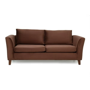 Barra Design - Sofá Ema 3C Felpa Café