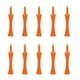 thumbnail image 1 of 10pcs Golf Tees Plástico Golf Nail Limit Pin Outdoor Sport Supply 70mm Naranja, 1 of 5