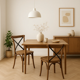 thumbnail image 3 of Silla Crossback Madera Rattan - Café Vintage, 3 of 7