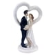thumbnail image 1 of Adorno para tarta, figura de novios, figura de pareja de novios, decoración para fiestas de compromiso y bodas, decoración para tartas de San Valentín F, 1 of 5