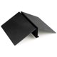 thumbnail image 1 of Soporte de pie Displays2go negro de acero, cuña para señal de 72" de altura, 1 of 5