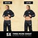 thumbnail image 4 of Traje sauna RAD Unisex 2XL Blanco para pérdida de peso, 4 of 6