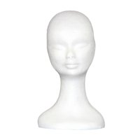 Magideal - Cabeza De Maniquí De Espuma Soporte Para El Cabello Sombrero Peluca Soporte De Exhibición Ligero Robusto Durable Fácil De Llevar Exhibición De Maniquí , Estilo B