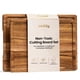 thumbnail image 1 of Juego de 2 tablas de cortar SMIRLY 38 × 28 cm de madera de acacia, 1 of 9
