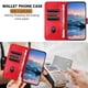 thumbnail image 2 of Funda Cartera para iPhone 16E Tarjetero Soporte Magnético y Correa Rojo, 2 of 5