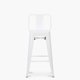 thumbnail image 1 of Taburete medio 66 Tolix Asiento metal c/resp Blanco, 1 of 5