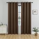 thumbnail image 1 of suxuMhao Cortinas Blackout 2 Paneles,42x84in Café,Cortina Blackout con Protección Solar para Dormitorio,Cortinas Blackout con Aislamiento Térmico de 84 Pulgadas de Largo,Cortinas de Poliéster, 1 of 5