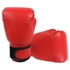 thumbnail image 5 of Guantes de boxeo para niños y adultos, guantes de entrenamiento de boxeo para niños y jóvenes profesionales, guantes de material cuero PU transpirables de Rojo Adulto, 5 of 5