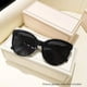 thumbnail image 3 of Oversized Cat Eye Sunglasses - UV Protection for Outdoor Driving & Sunshade Decoration, 3 of 4