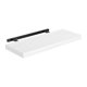 thumbnail image 3 of Estante Flotante De Pared Con Soporte Invisible Para Cocina, Dormitorio, Estilo Rústico, Color Blanco., 3 of 5