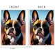 thumbnail image 4 of Bulldog Francés-bandera de jardín temática. Regalo perfecto para fans, amigos y familiares, ideal para actividades al aire libre y decoración de fiestas.28CM*45CM, 4 of 5