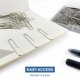 thumbnail image 5 of Clips de papel SOTMALTK 50 mm 240 piezas plata jumbo, 5 of 9