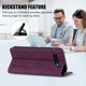 thumbnail image 3 of Funda Billetera para Samsung Galaxy S10 Plus Imán y Resistente Morado, 3 of 6