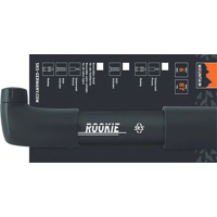 Genérico - Bombín De Mano Para Bicicleta Mini Rookie -245 Color Negro