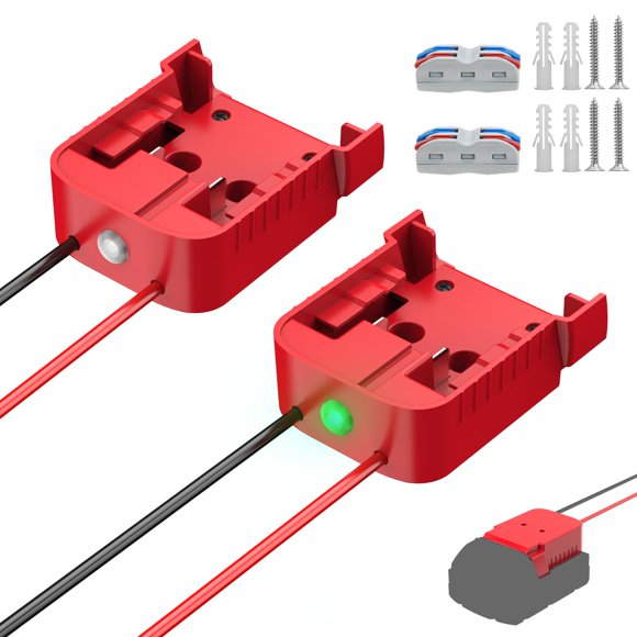 Adaptador de Batería Haseed para Milwaukee 18V (paquete de 2)