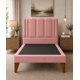 thumbnail image 1 of Cama 1,5 plaza Milano + Respaldo 1,5P Milano Rosado, 1 of 4