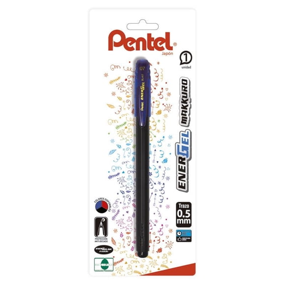 Bolígrafo Energel Makkuro 0-5 Color Azul