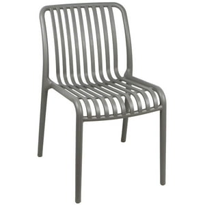 Silla Plástico Apilable Deco Bremen Gris Escandinavia Gris