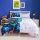 thumbnail image 4 of Juego de edredón Joiedomi Kid Twin, ropa de cama con diseño de dinosaurio, 5 piezas, 4 of 7
