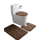 thumbnail image 1 of Juego De Alfombras De Baño 3 Piezas Marmol Suave #5, 1 of 3