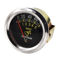 Ioensy - Medidor De Presión De Aceite Genérico, Accesorio De 0-80 Psi, Juego De Medidor De Presión De Combustible De 12V Cc