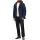 thumbnail image 2 of INSPIRE CHIC Chaqueta de Invierno para Hombre con Capucha y Forro Polar Acolchado con Cremallera Completa S Azul Marino, 2 of 5