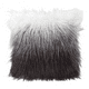 thumbnail image 1 of Fundas de cojín peluditas 45x45 cm color gris con blanco, 1 of 2