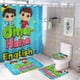 thumbnail image 1 of Juego de Cortina de Ducha 4 Piezas Omar y Hana, 1 of 6