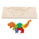 thumbnail image 2 of Rompecabezas De Madera Para Niños Rompecabezas De Dinosaurios De Madera Para Niños Pequeños Tiranosaurio Rex Preescolar, 2 of 5