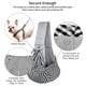 thumbnail image 4 of Mochila portabebés para perros y gatos Cuby Classic Grey, 4 of 7