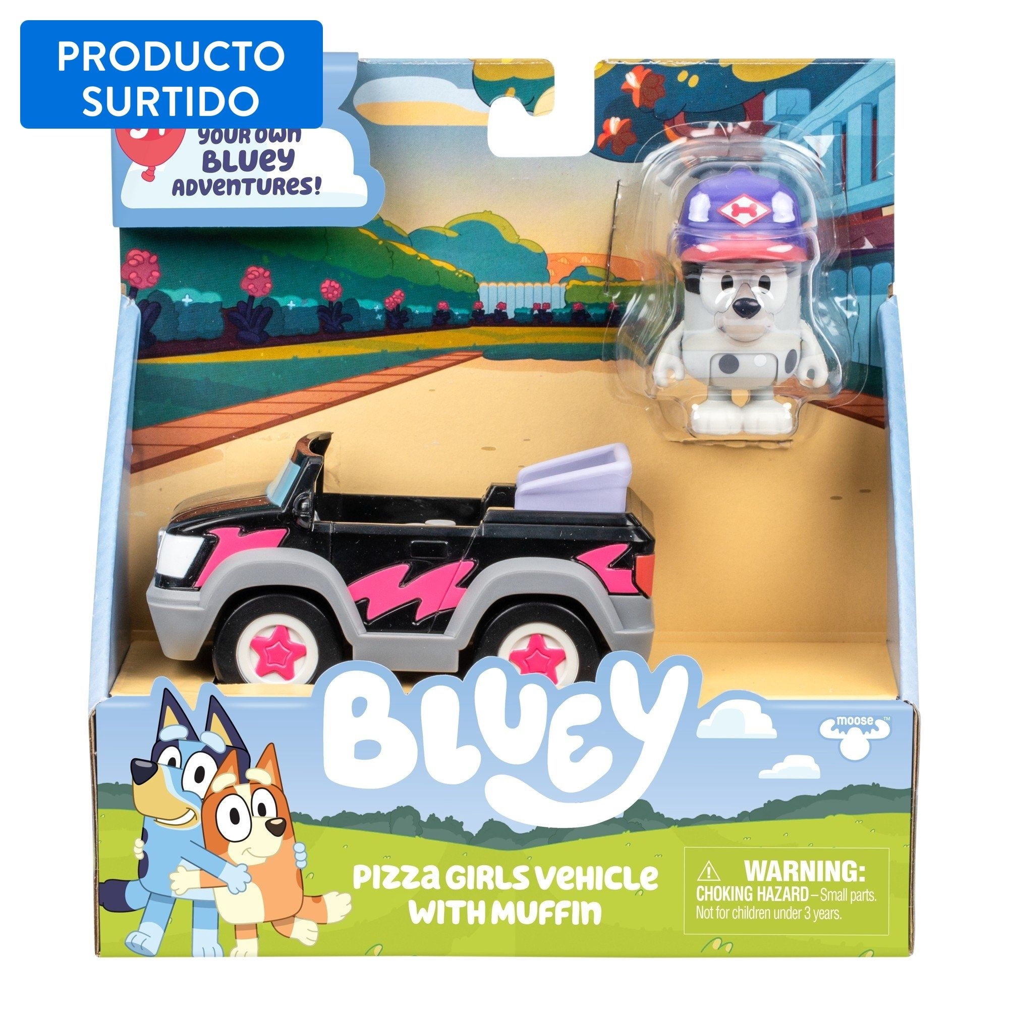 Bluey - Vehículo Y Figura Surtido 1 Un