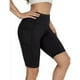 thumbnail image 2 of Calza Corta Deportiva Tiro Extra Alto Gym Running Bolsillo Lycra 012, 2 of 4
