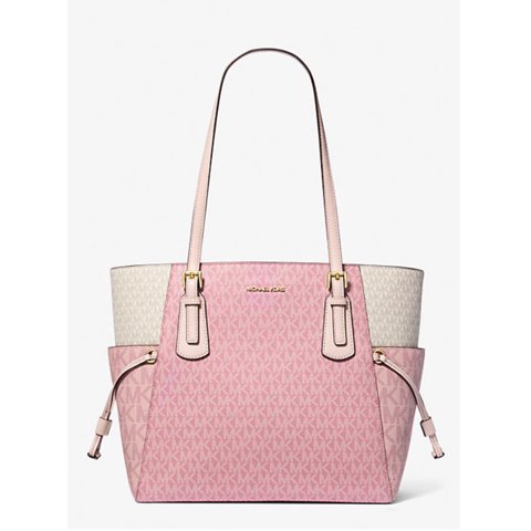 Cartera Michael Kors Women'S Voyager L, Color Rosado