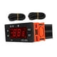 thumbnail image 5 of Termorregulador Controlador de termostato de refrigerador Accesorios ajustables prácticos Termostato de refrigerador LED para fábrica de congeladores, 5 of 5