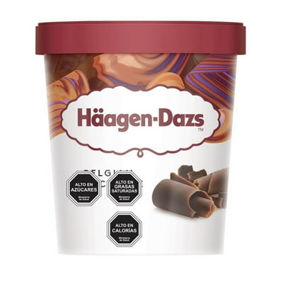 Helado Pinta Chocolate Belga Pote 474 Ml Haagen-Dazs