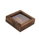 thumbnail image 5 of Vitrina De Exhibición De Muestras, Diseño Retro, Caja De Almacenamiento De Joyas De Madera Multifuncional, 15 Cm X 15 Cm X 4,5 Cm, 5 of 5