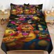 thumbnail image 1 of x251 Five Nights at Freddy's Bed Duvet Cover Microfiber Bedding Sets 3D Printed Lightweight 3 Piece Comforter Sets, 1 Duvet Cover And 2 Pillow Shams for Kids Boys Girls 79"x90" jn251, 1 of 5